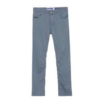 Jacob Cohen Slim-fit Trousers, male, Blue, Size: W38 Slim-fit Trousers