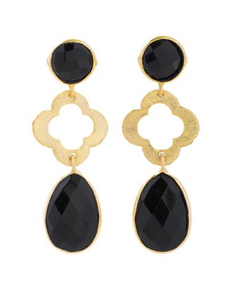 Saachi Saachi 14K Plated Earrings