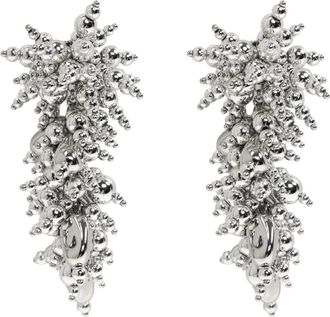 Self Portrait Lange Oorbellen - Dames - Oorbellen - Wit - ONE Size - Accessoires