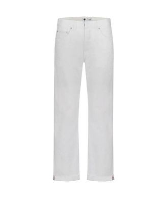 Dior WHITE DENIM BOYFRIEND JEANS - Christian Dior - Woman