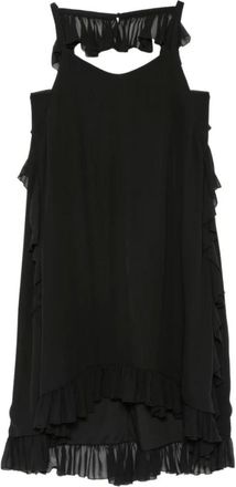 Jijil Kleedjes, Dames, Zwart, L, 0002 Abito Longuette Voila