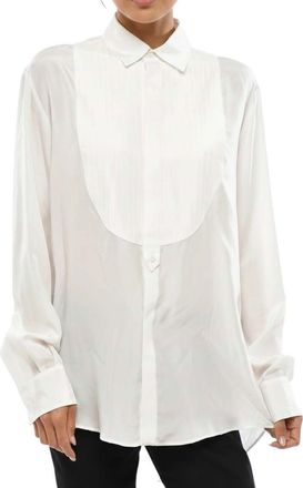 Dsquared2 White Regular Solid Shirt