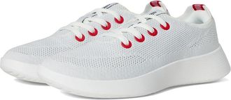 Allbirds Tree Runner Go Womens Shoes Blizzard/Bold Red/Blizzard Sole : 10.5 B - Medium
