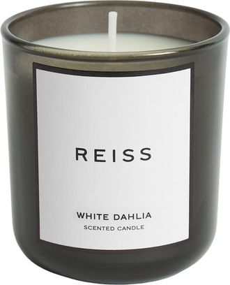 Reiss White Dahlia Scented Candle in Black at Nordstrom
