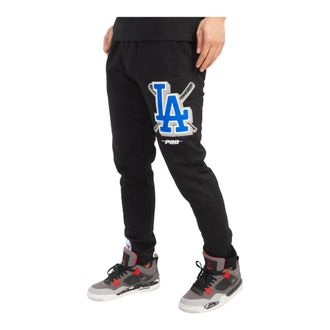 Pro Standard Pro Standard MLB Los Angeles Dodgers Mash Up Logo Sweatpants in Black Men