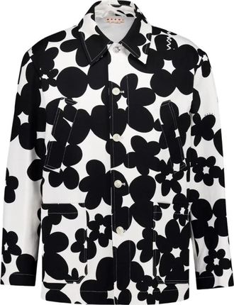 Marni Dillies Jacket - Heren - Zomerjassen - Zwart - L - Katoen - Jassen