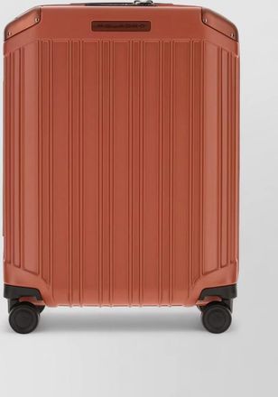 Piquadro leather trolley backpack