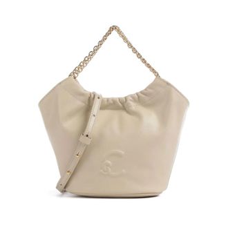 Coccinelle Tote Bags, female, Beige, Size: ONE SIZE Smash Handbag