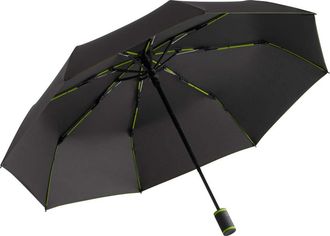 Fare Performance Windfighter Auto Open & Close Folding Umbrella - Black & Lime