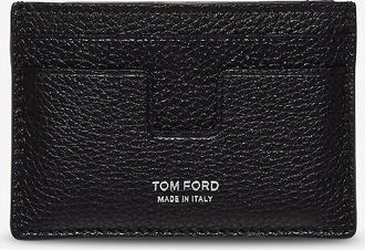Tom Ford Kartenetui aus genarbtem Leder Classic