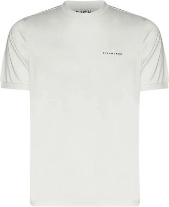 John Richmond Respir T-shirt - Heren - T-shirts - Wit - 2XL - Katoen - Tops