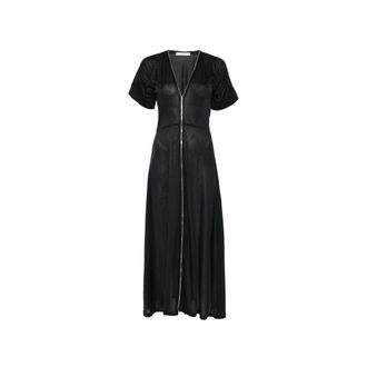 Christophe Lemaire V-neck Zipped Midi Dress