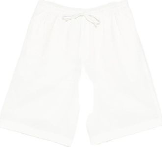 Dunst Pyjama Bermuda Shorts - Dames - Korte Broeken - Wit - XS - Katoen - Korte Broeken