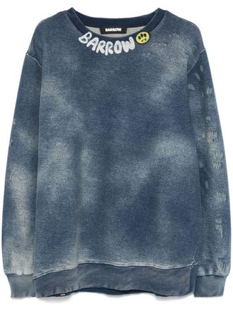 Barrow denim sweatshirt - Blue