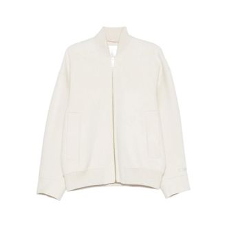 Sportmax Sportmax, Bomber Jackets, female, Beige, Size: 2XS Zorro Bomber Jacket