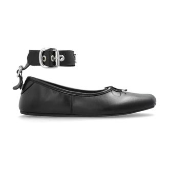 Vivienne Westwood Ballerinas, female, Black, Size: 10 US Leather ballet flats