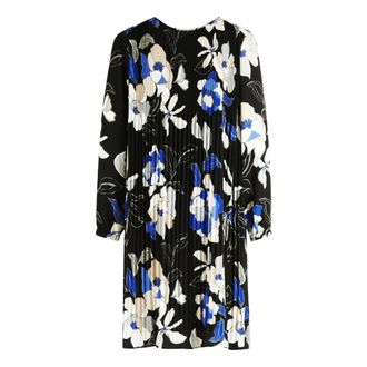 Betty Barclay Kleedjes, Dames, Veelkleurig, L, Polyester, Langarm Plooijurk