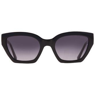 Guess Smoke Gradient Cat Eye Ladies Sunglasses GF00016 01B 53
