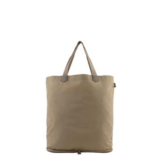 Pourchet Tassen, Dames, Beige, ONE Size, Leer, Travel Petit Tote
