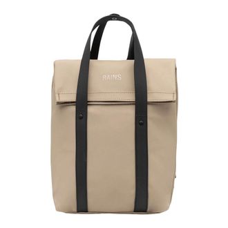 Rains Zaino Borsa Convertibile Mini - - Bags - unisex - Beige - ONE SIZE