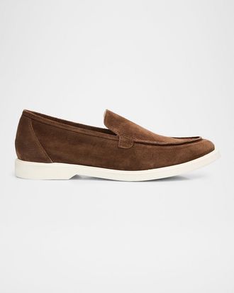 Pedro Garcia Lavanda Suede Loafers