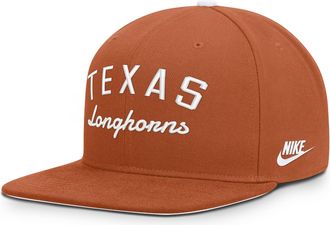 Nike Texas Legacy Pro Nike Mens Dri-FIT College Adjustable Hat in Orange | NC1208D9TXV-38H