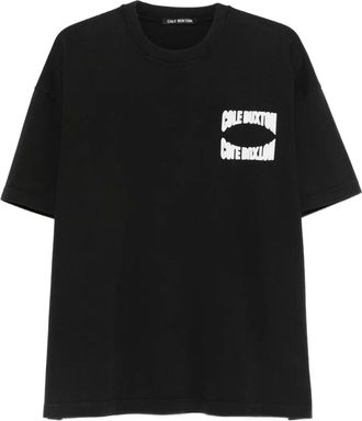 Cole Buxton graphic T-shirt - men - Cotton - S - Black