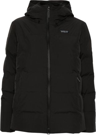 Patagonia Jackson Glacier puffer jacket - women - Recycled Down/Recycled Polyester/Recycled Polyester/Recycled Feather - S - Black