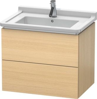 Duravit Duravit L-cube Meuble Sous-lavabo Suspendu, 2 Tiroirs, 670mm
