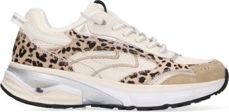Maruti Riva Sneaker - Dames - Sneakers - Beige - 39 EU - Leer - Schoenen