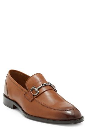 Nordstrom Italian Collection Manarola Bit Loafer in Tan Leather at Nordstrom, Size 11.5