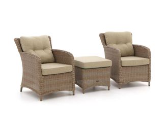 Intenso Furniture Intenso Leone/Milano lounge balkonset 3-delig