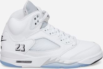 Nike Jordan Air Jordan 5 Retro OG Sneakers White Metallic