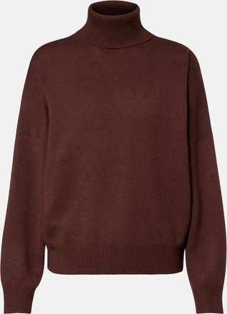 Brunello Cucinelli Jersey de cuello alto de cachemir con cuentas Monili