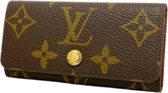 Louis Vuitton Pre-owned Accessories, female, Brown, Size: ONE SIZE Pre-owned Keycase