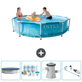 Intex Piscina Con Estructura Redonda - 305x76 Cm - 7-piezas Scb5