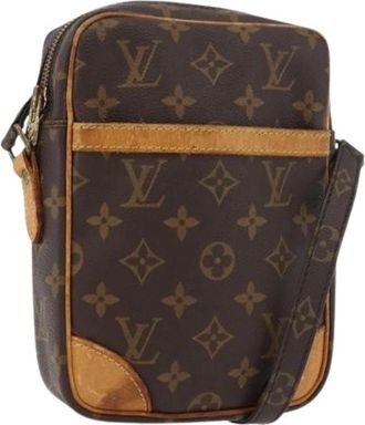Louis Vuitton Pre-owned Cross Body Bags, female, Brown, Size: ONE SIZE Pre-owned Danube Shoulder Bag