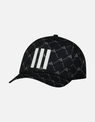 adidas Mens Adidas Tour 3 Stripe Cap Black - Size: ONE size