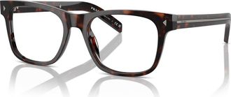 Prada 52mm Rectangle optical glasses in Tortoise at Nordstrom