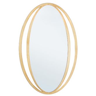 BIZZOTTO Bizzotto - Specchio Da Parete Con Cornice In Acciaio nabila 51.5x1.5x80 H Cm -oro