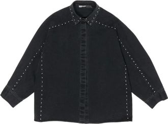 Bimba & Lola Camicia con borchie - Nero