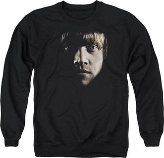 Gildan Harry Potter Ron Poster Head Adult Crewneck Sweatshirt