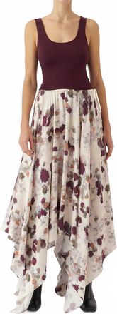 Rodebjer Dasha Sleeveless Bodysuit In Winetasting