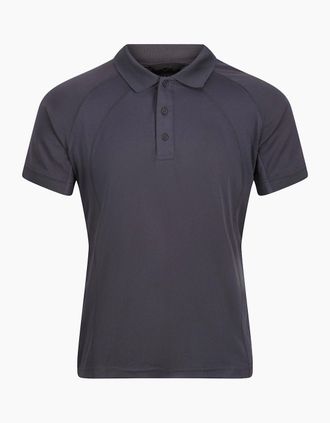Regatta Mens Regatta Hardwear Mens Coolweave Short Sleeve Polo Shirt - Grey - Size: 44