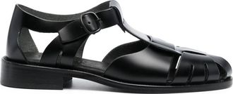 Hereu Pesca Cut-out Leather Sandals