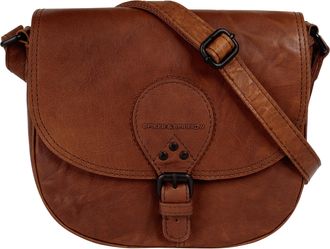 Spikes & Sparrow Umh&auml;ngetasche SPIKES & SPARROW, Damen, Gr. B/H/T: 23cm x 20cm x 7cm onesize, cognac, Leder, vintage, Taschen Umh&auml;ngetasche, echt Leder