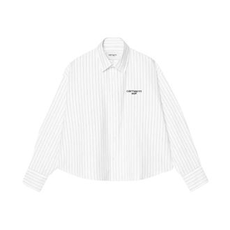 Carhartt Work in Progress Dames, Blouses & Shirts, Wit, Maat: XS Katoen