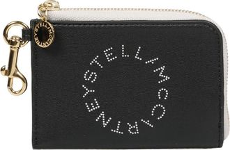 Stella McCartney Eco Bicolor Kaarthouder - Dames - Portefeuilles - Zwart - ONE Size - Accessoires