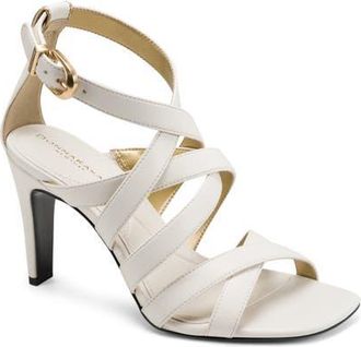 DKNY Briarrose Ankle Strap Sandal in Ivory at Nordstrom, Size 6.5