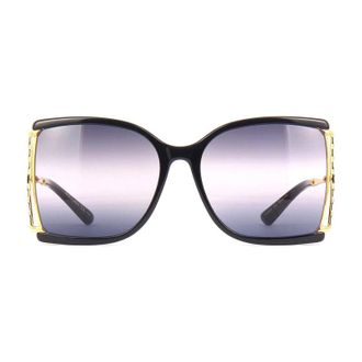 Gucci Square Full Rim Sunglasses - Black